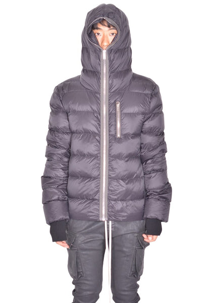 RICK OWENS MEN GIMP DOWN JACKET BLACK FW26 | DOSHABURI Shop