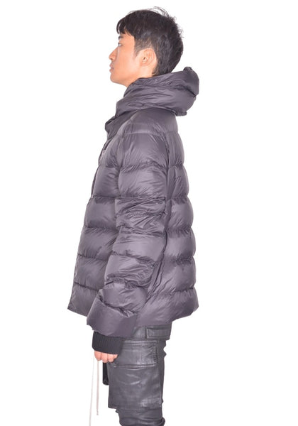 RICK OWENS MEN GIMP DOWN JACKET BLACK FW26 | DOSHABURI Shop