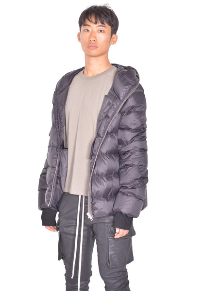 RICK OWENS MEN GIMP DOWN JACKET BLACK FW26 | DOSHABURI Shop