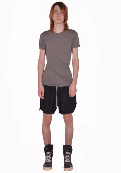 RICK OWENS MEN RU01F2397 BOXER SHORTS BLACK SS26 | DOSHABURI Shop