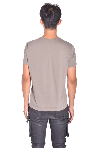 RICK OWENS MEN SHORT LEVEL T-SHIRT DRK PEARL FW26 | DOSHABURI Shop