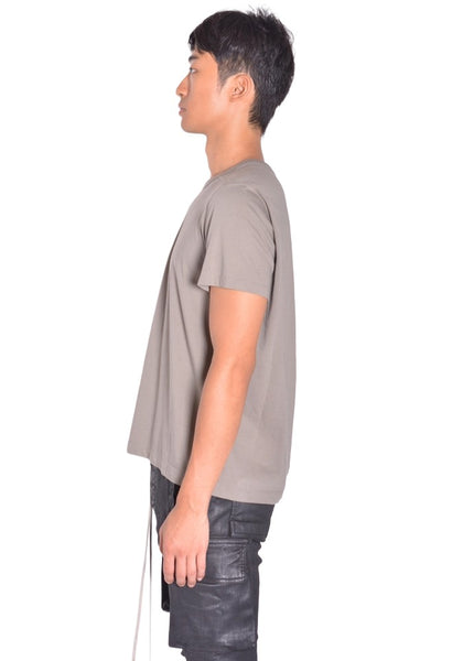 RICK OWENS MEN SHORT LEVEL T-SHIRT DRK PEARL FW26 | DOSHABURI Shop