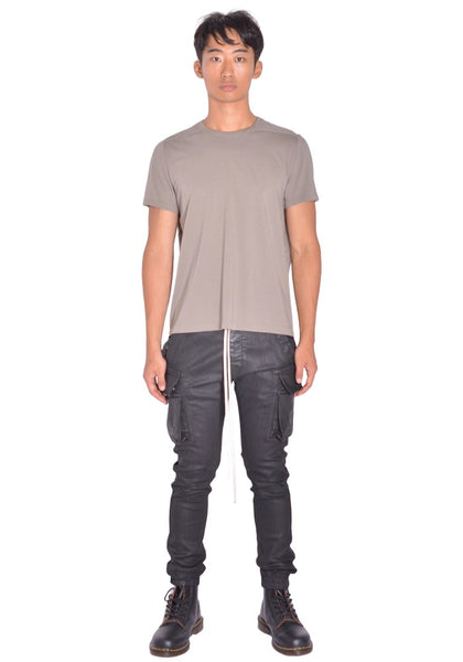 RICK OWENS MEN SHORT LEVEL T-SHIRT DRK PEARL FW26 | DOSHABURI Shop
