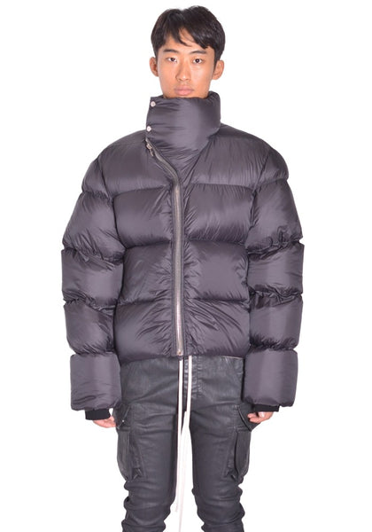 RICK OWENS MEN TURTLE DOWN JACKET BLACK FW26 | DOSHABURI Shop