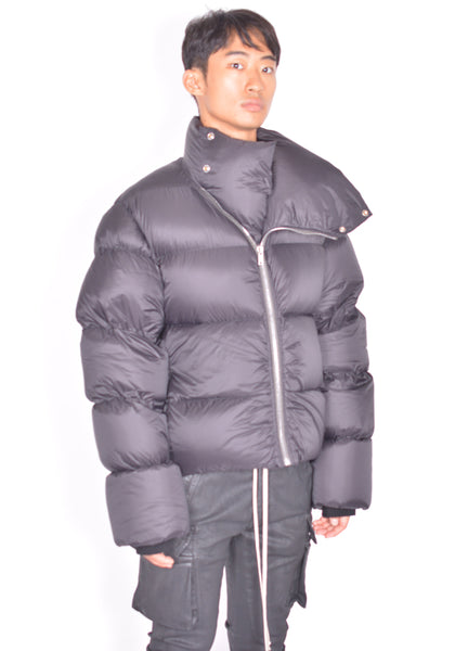 RICK OWENS MEN TURTLE DOWN JACKET BLACK FW26 | DOSHABURI Shop