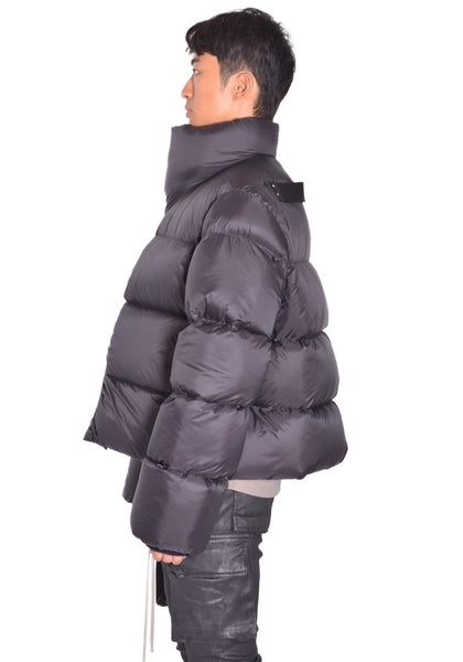 RICK OWENS MEN TURTLE DOWN JACKET BLACK FW26 | DOSHABURI Shop