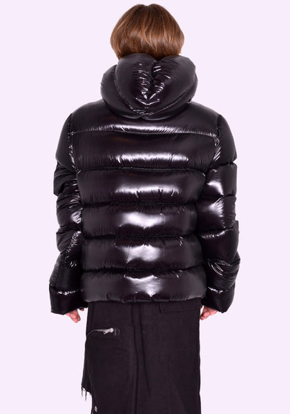 RICK OWENS MEN RU02D6722 NLD4 SEALED DOWN JACKET BLACK FW24 | DOSHABURI Shop