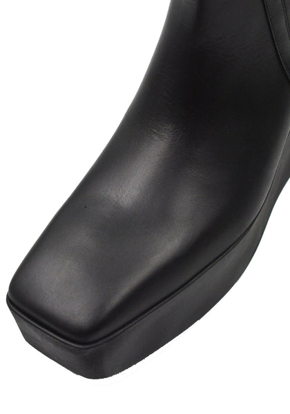 RICK OWENS SLIVER PLATFORM WINGED KOWBOY BOOTS SS25 | DOSHABURI Shop