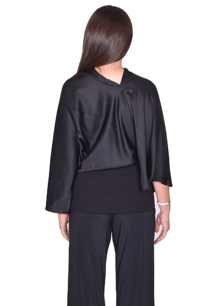 RICK OWENS WOMEN CYLINDER TOP BLACK SS25 | DOSHABURI Online Shop