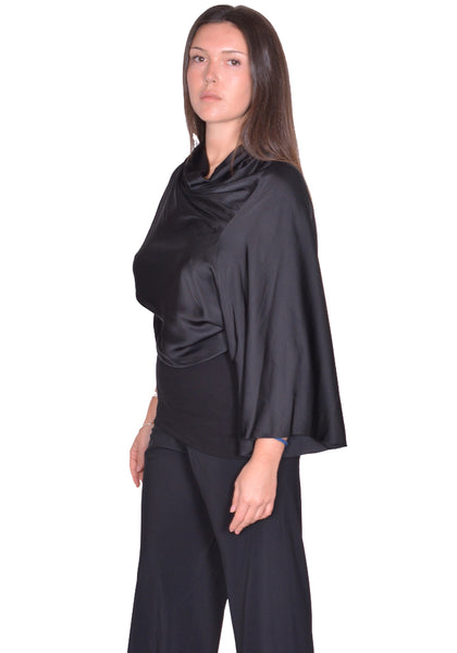 RICK OWENS WOMEN CYLINDER TOP BLACK SS25 | DOSHABURI Online Shop