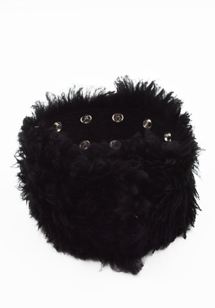 RICK OWENS STROBE NECK BAND BLACK FW25 | 50%OFF SALE | DOSHABURI Shop