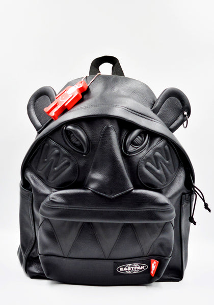 WALTER VAN BEIRENDONCK EASTPAK WALTER PAK’R FAUX LEATHER BLACK FW26