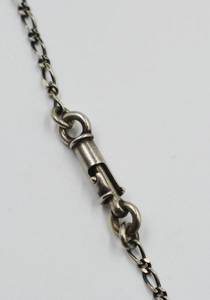 WERKSTATT MÜNCHEN M3312 NECKLACE TWO SKULLS SILVER | DOSHABURI Shop