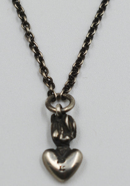 WERKSTATT MÜNCHEN M7110 CHAIN MINI NECKLACE HEART | DOSHABURI Shop