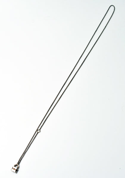 WERKSTATT:MÜNCHEN M7470 CHAIN MINI NECKLACE LOCK SILVER | DOSHABURI Shop