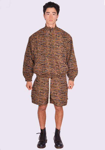 YUIKI SHIMOJI TIGER STRIPES JACKET | DOSHABURI Online Shop