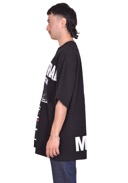 YUIKI SHIMOJI TRANCENTRAL T-SHIRT BLACK | DOSHABURi Online Shop