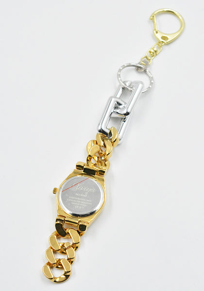 BLESS N°73 Z04 MATERIALMIX BRACELET WATCH REGULAR GOLD (New Season SS26)