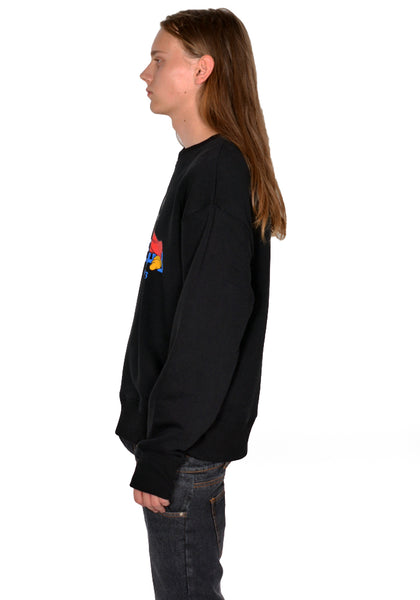 EGONLAB. SW001A FANTASIA SWEATSHIRT BLACK FW23 | DOSHABURI Online Shop