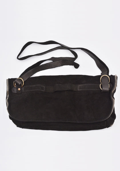 GUIDI M10 SOFT HORSE REVERSE MESSENGER BAG BLACK | DOSHABURI Online Shop