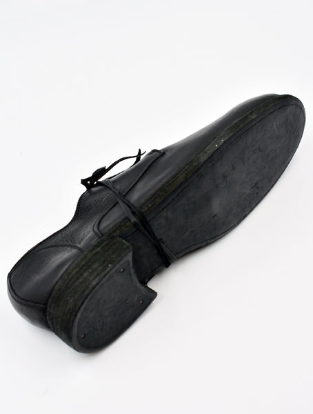 GUIDI 992X DONKEY FULL GRAIN LEATHER CLASSIC DERBY SHOES BLACK| DOSHABURI Online Shop