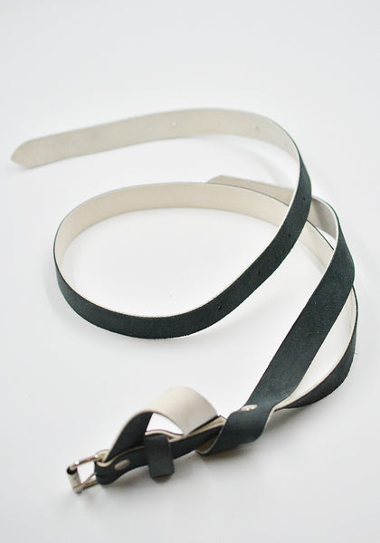  MARINA YEE U-TURN 25 ORIGAMI BELT BLACK/WHITE SS26 | DOSHABURI Shop