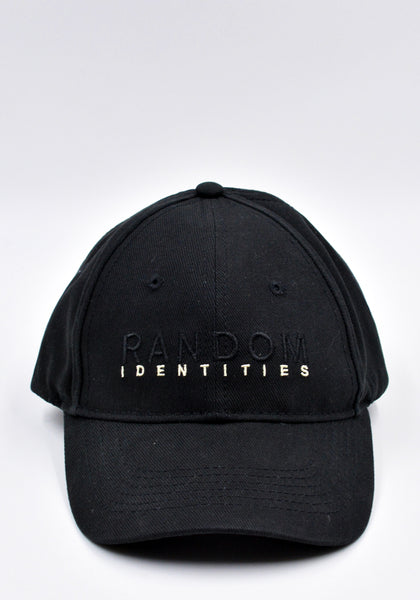 RANDOM IDENTITIES A-50-22 BASEBALL CAP BLACK SS23 | DOSHABURI Online Shop