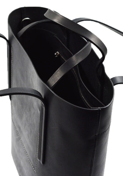 RICK OWENS MEN RA01D0463 LGE MEDIUM SHOPPER BAG BLACK SS24｜DOSHABURI Online Shop