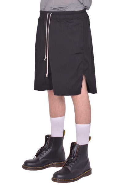 RICK OWENS MEN RU02E1397 TE 09 BOXER SHORTS COTTON BLACK