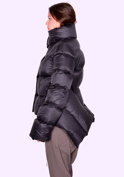 RICK OWENS WOMEN NASKA DUVET JACKET BLACK FW24 | DOSHABURI Online Shop