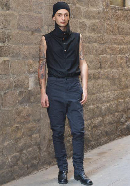 INDIVIDUAL SENTIMENTS LOW CROTCH PANTS LIGHT BLACK 50% Off-Sale Online