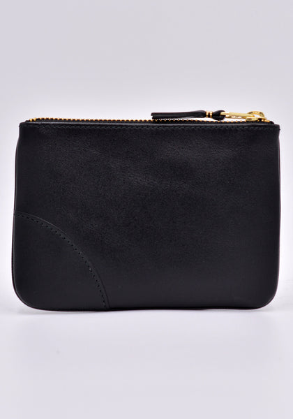 COMME DE GARCONS SA8100 TOP ZIP WALLET CLASSIC BLACK | DOSHABURI Online Shop