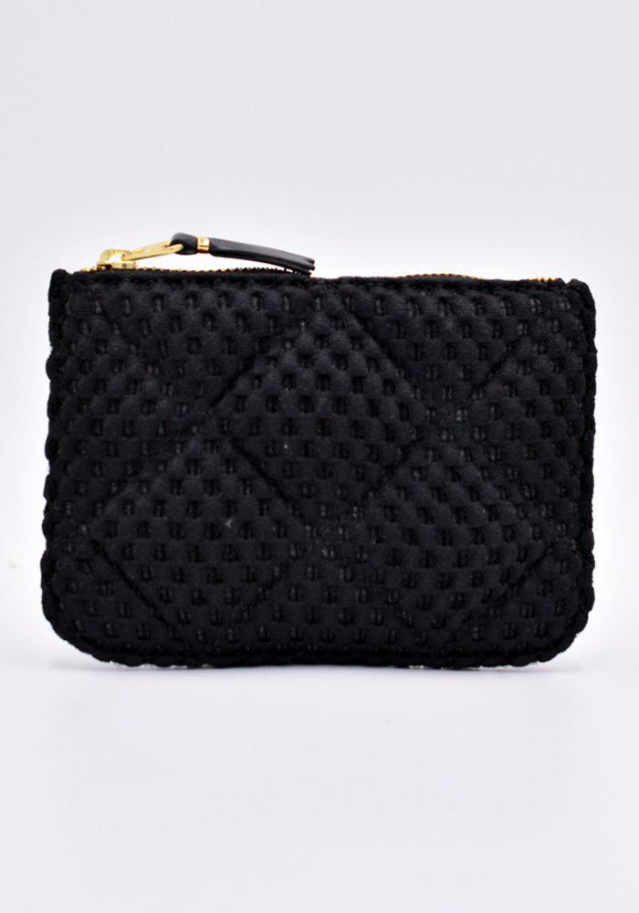 COMME DE GARCONS SA8100FT FAT TORTOISE TOP ZIP WALLET BLACK | DOSHABURI Online Shop