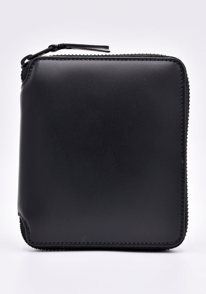 COMME DES GARCONS SA2100VB ZIP WALLET VERY BLACK | DOSHABURI Online Shop