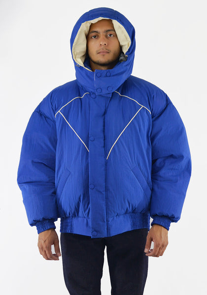 PAUL & YAKOV CPH11 OVERSIZED PUFFER JACKET BLUE - DOSHABURI Shop