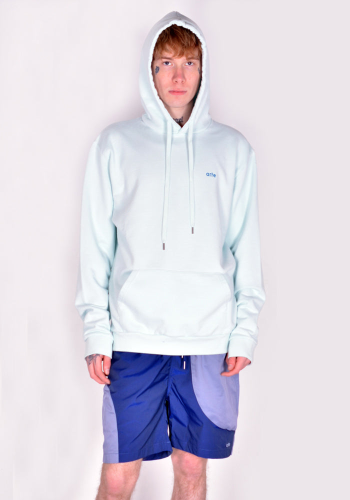 ARTE SS22-081H HULTON BACK A SWEAT HOODIE SKYLIGHT BLUE SS22 | DOSHABURI Online Shop