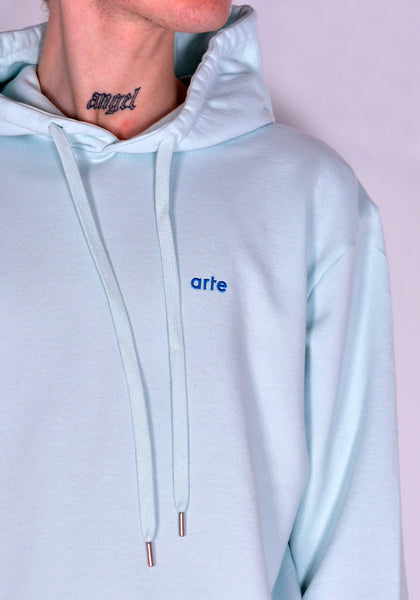 ARTE SS22-081H HULTON BACK A SWEAT HOODIE SKYLIGHT BLUE SS22 | DOSHABURI Online Shop