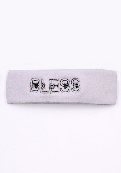 BLESS N°71 BE HEADBAND WHITE SS22 | DOSHABURI Online Shop