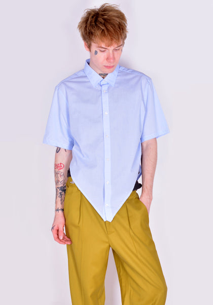 BLESS N°71 5341 POINTYSHIRT VINTAGE LIGHT BLUE SS22 | DOSHABURI Online Shop　