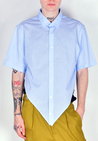 BLESS N°71 5341 POINTYSHIRT VINTAGE LIGHT BLUE SS22 | DOSHABURI Online Shop　