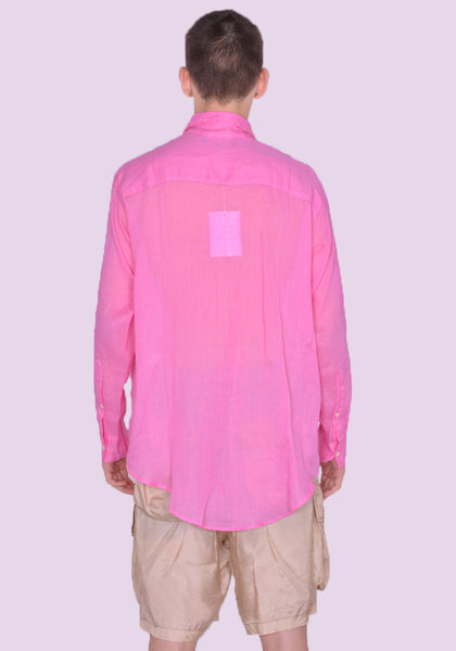 EDWARD CUMING SS23-S04A LUNG WINDOW SHIRT PINK SS23 | DOSHABURI Online Shop