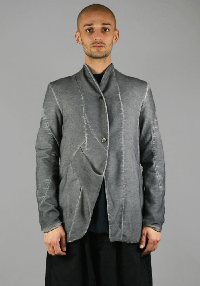 FIRST AID TO THE INJURED UNISEX ASINA JACKET GRANITE GREY - DOSHABURI Shop