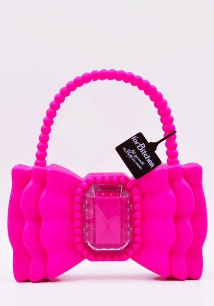 forBitches 22SFBBO035 BOW BAG FLUO PINK | DOSHABURI Online Shop