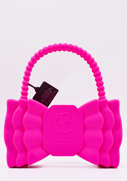 forBitches 22SFBBO035 BOW BAG FLUO PINK | DOSHABURI Online Shop