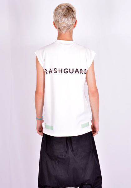 GUACAMOLE 20-2005-WHT RASH GUARD/TANKTOP WHITE | DOSHABURI Online Shop