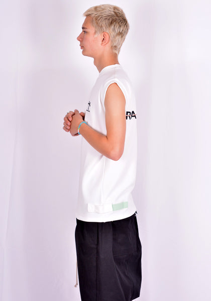 GUACAMOLE 20-2005-WHT RASH GUARD/TANKTOP WHITE | DOSHABURI Online Shop