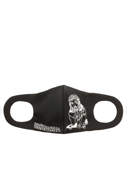 GUACAMOLE x UNKINDNESS TOKYO MV-0015 FACE MASK BLACK | DOSHABURI Online Shop