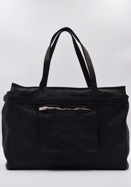 GUIDI BX30 BLKT SOFT HORSE FULL GRAIN TOTE BAG BLACK | DOSHABURI Shop