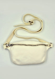 GUIDI BV06 SOFT HORSE FULL GRAIN SMALL CROSSBODY BAG WHITE | DOSHABURI Online Shop