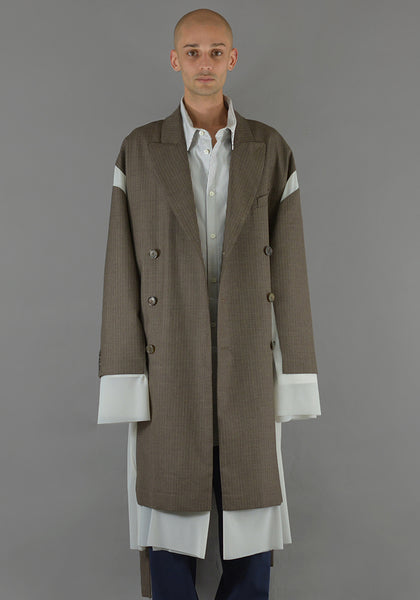 HED MAYNER HMC301-BRW DB COAT BROWN - DOSHABURI Shop